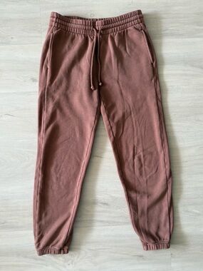 Aritzia Tna Cozy Fleece Boyfriend Sweatpants
